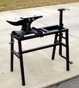 nc tool folding stand with vise