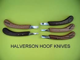 halverson hoof knife lh