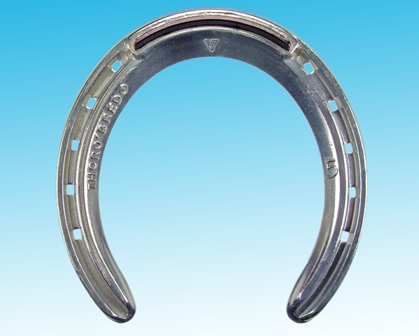 Thoro'bred Aluminum Race Plates - Quarter Horse Block Hind thoro bred aluminum race plates quarter horse block hind