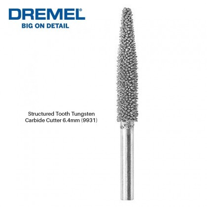 Dremel 9931 Structured Tooth Tungsten 