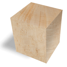 Birdseye Maple (3/8" x 1-1/2" x 5") Bookmatched Set birdseye