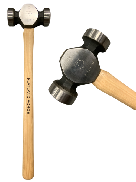 flatland forge big face long handle rounding hammers