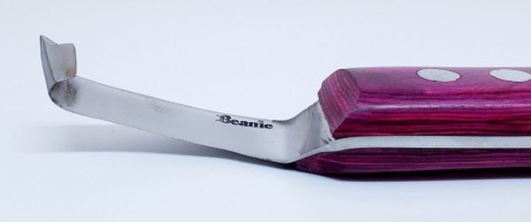 beanie straight drop hoof knife