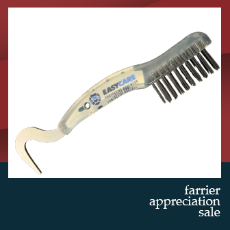 easycare hoof pick with brush fa 2025 sale