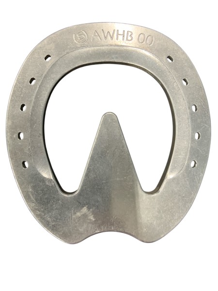 double s aluminum wedged heart bar awhb