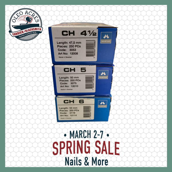 mustad city head nails spring into summer 2026