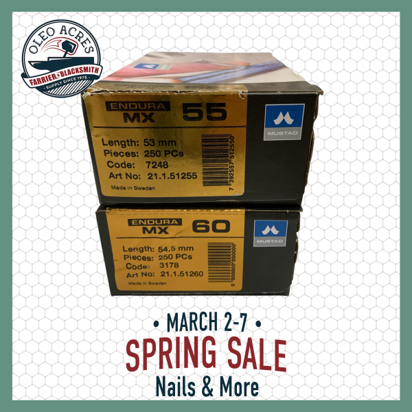 mustad endura mx nails spring into summer 2026