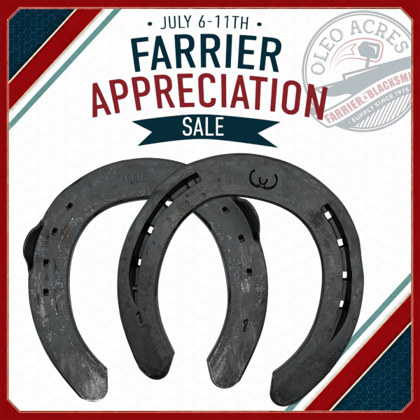 Werkman Warrior 8mm Side Clipped - Farrier Appreciation Sale 2026 werkman warrior 8mm farrier appreciation sale 2026