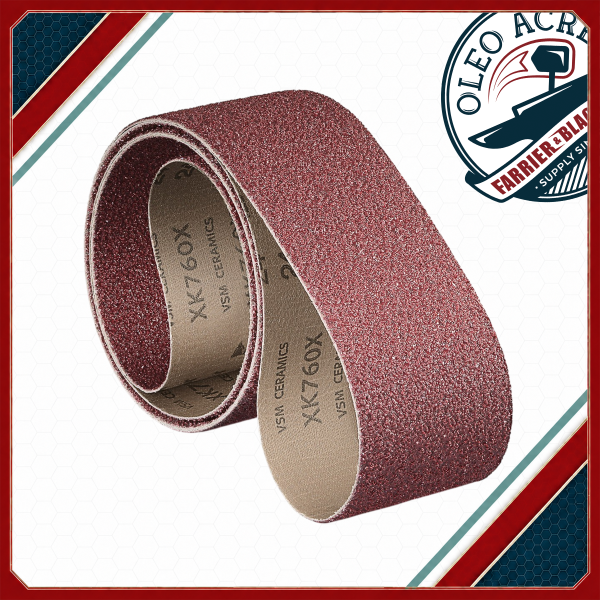 vsm xk760x ceramic grinding belts