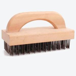 coarse butcher block brush medium